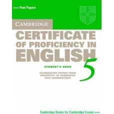 CERTIFICATE OF PROFICIENCY IN ENGLISH 5
